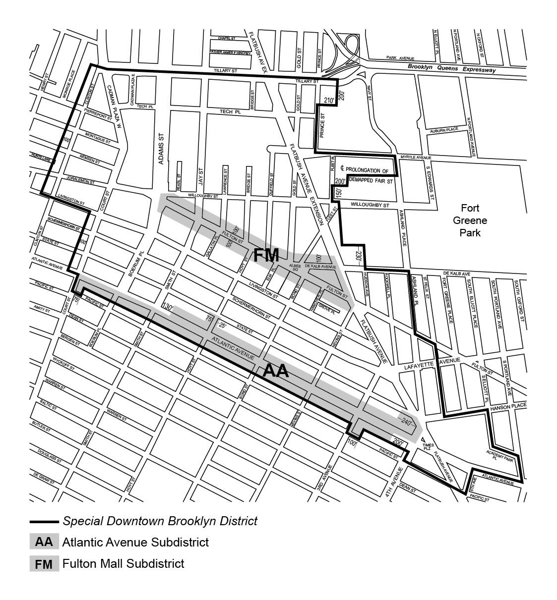 Zoning Resolutions Chapter 1: Special Downtown Brooklyn District Appendix E.0